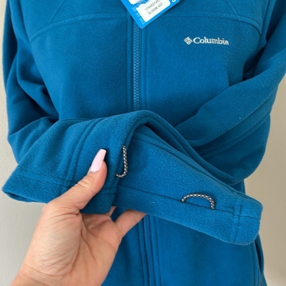 (NWT) Columbia Women’s Falls II Full-Zip Fleece Jacket in Teal, Small - Picture 14 of 17